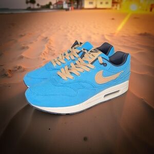 Nike Air Max 1 Baltic Blue Corduroy Mens Size 11